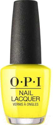 

Лак для ногтей OPI, Желтый, NLN70