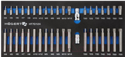 Набор бит Hoegert HT7G124