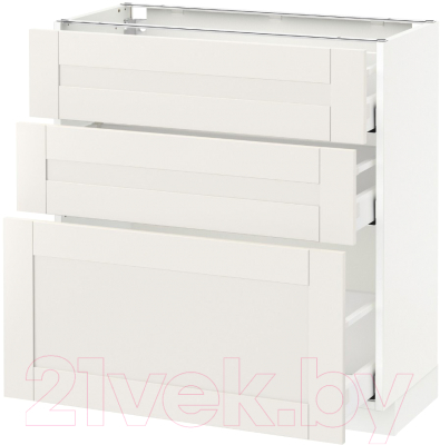 

Шкаф-стол кухонный Ikea, Метод/Максимера 792.387.73