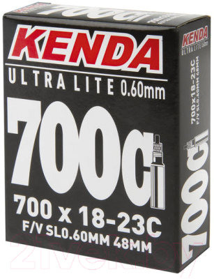 Камера для велосипеда Kenda Ultra Light 28 F/V 48мм / 515215