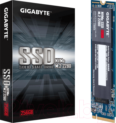 SSD диск Gigabyte 256GB (GP-GSM2NE3256GNTD)