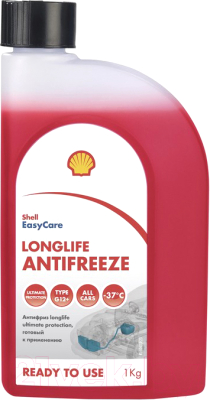 

Антифриз Shell, Красный, Longlife Ultimate