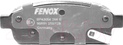 Тормозные колодки Fenox BP43054