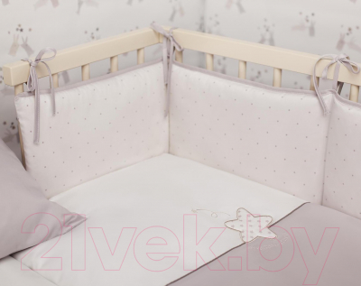 Комплект постельный для малышей Perina Little Star Mini / ЛСМ4-01.2 (4 предмета)