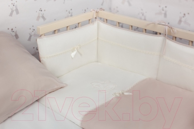 Комплект постельный для малышей Perina Лошадка Mini / ЛМ4-01.2 (4 предмета)
