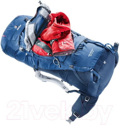 Рюкзак туристический Deuter Aircontact 60 + 10 SL / 3320419 2238 (Leaf/Forest)