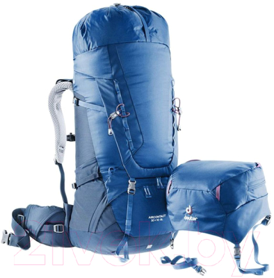 Рюкзак туристический Deuter Aircontact 75 + 10 / 3320719 3365 (Midnight/Navy)