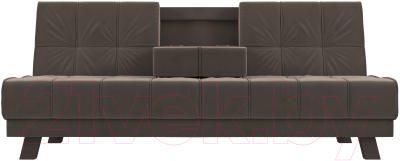 Изображение товара Диван Лига Диванов Винсент (велюр, коричневый)