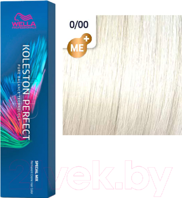 Крем-краска для волос Wella Professionals Koleston Perfect ME+ 0/00 (чистый тон)