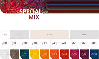 Крем-краска для волос Wella Professionals Koleston Perfect ME+ Special Mix 0/44 (60мл, красный интенсивный)