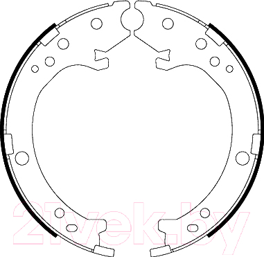 

Тормозные колодки AP, 09410
