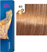 Крем-краска для волос Wella Professionals Koleston Perfect ME+ 8/3 (крем-карамель) - 