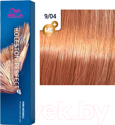 Крем-краска для волос Wella Professionals Koleston Perfect ME+ 9/04 (солнечный день)