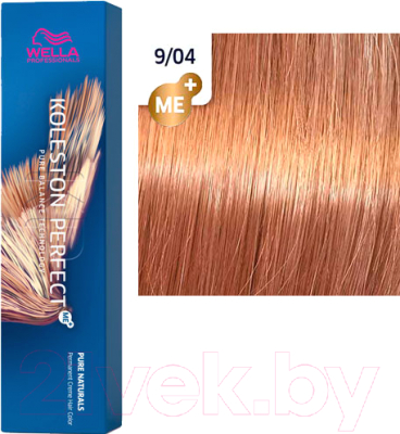 Крем-краска для волос Wella Professionals Koleston Perfect ME+ 9/04 (солнечный день)