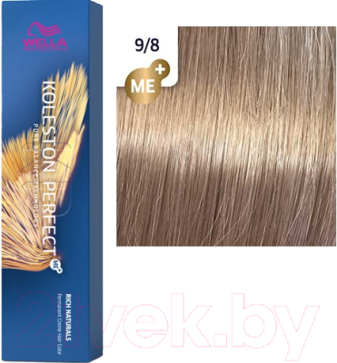 Крем-краска для волос Wella Professionals Koleston Perfect ME+ 9/8 (анды)