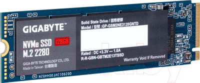 SSD диск Gigabyte 128GB (GP-GSM2NE3128GNTD)