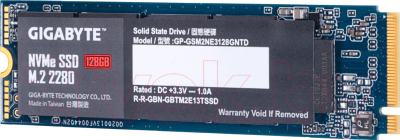 SSD диск Gigabyte 128GB (GP-GSM2NE3128GNTD)