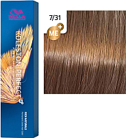 Крем-краска для волос Wella Professionals Koleston Perfect ME+ 7/31 (комо) - 