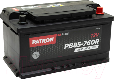 Автомобильный аккумулятор Patron Plus PB85-760R (85 А/ч)