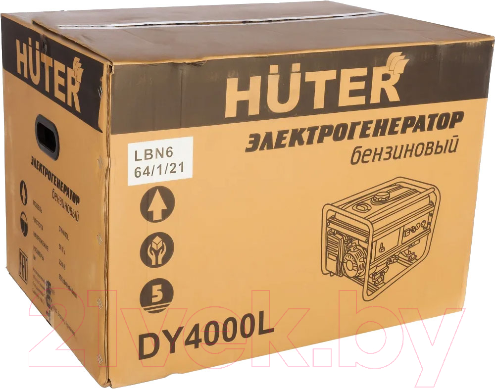 Бензиновый генератор Huter DY4000L (64/1/21)