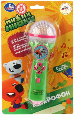 Музыкальная игрушка Умка Микрофон. Мимимишки / B1252960-R11