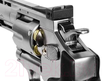 Револьвер пневматический ASG Dan Wesson 6 / 16559 (серебристый)