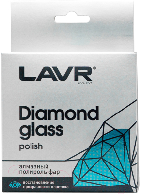 

Полироль для фар Lavr, Прозрачный, Diamond Glass Polish / Ln1432