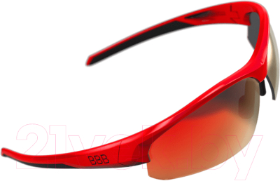 Очки солнцезащитные BBB Impress Glossy MLC / BSG-58 (красный/желтый Clear Brille)