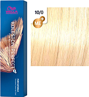 Крем-краска для волос Wella Professionals Koleston Perfect ME+ 10/0 (яркий блонд натуральный) - 