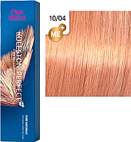 Крем-краска для волос Wella Professionals Koleston Perfect ME+ 10/04 (яркий блонд бархатное утро) - 