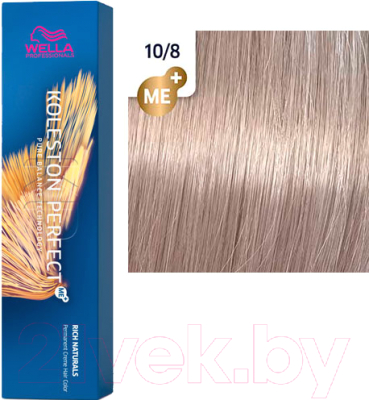 Крем-краска для волос Wella Professionals Koleston Perfect ME+ 10/8 (сьерра-невада)