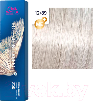 Крем-краска для волос Wella Professionals Koleston Perfect ME+ 12/89 (ванильный)