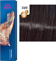 Крем-краска для волос Wella Professionals Koleston Perfect ME+ 33/0 (темно-коричневый интенсивный натуральный) - 