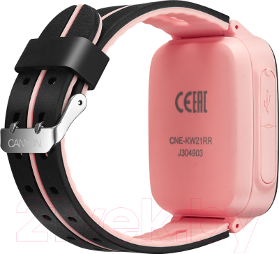 Умные часы детские Canyon CNE-KW21RR (розовый)