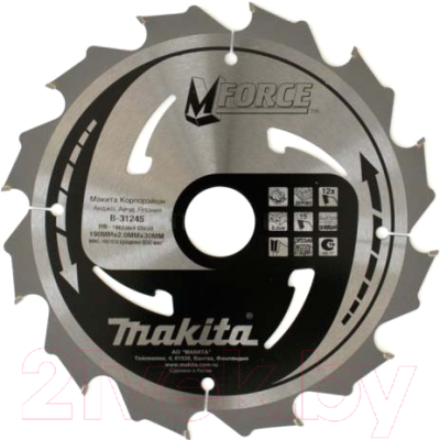 Пильный диск Makita B-31245