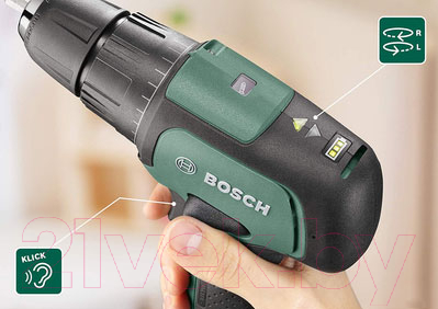 Аккумуляторная дрель-шуруповерт Bosch EasyImpact 12 (0.603.9B6.101)