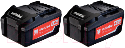 Набор аккумуляторов для электроинструмента Metabo T03460 (2шт)