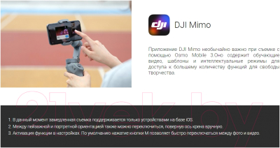 Стедикам DJI Osmo Mobile 3 Combo