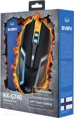 Мышь Sven RX-G740 (черный)
