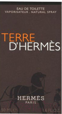 Туалетная вода Hermes Terre d'Hermes (50мл)