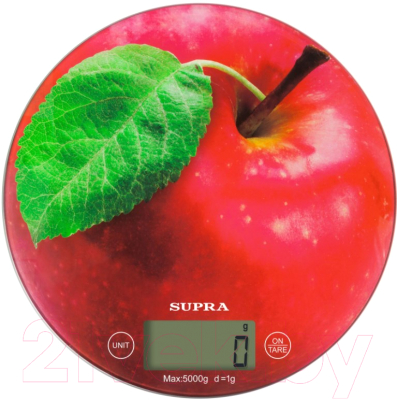 Кухонные весы Supra BSS-4300 (яблоко)