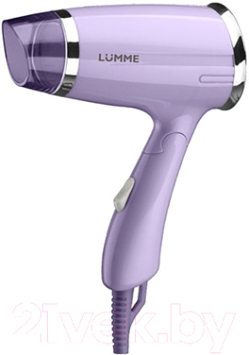 Компактный фен Lumme LU-1042 (лиловый аметист)