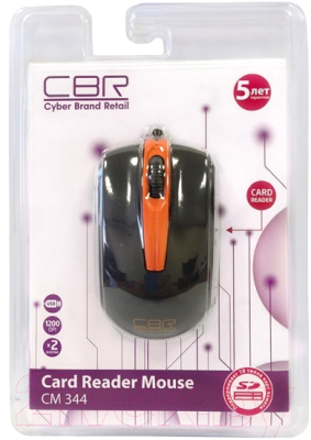 Мышь CBR CM-344 (с картридером)