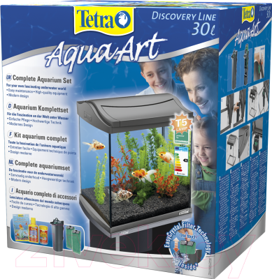Аквариумный набор Tetra AquaArt Aquarium / 706377/151512 (антрацит)