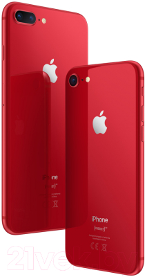 Смартфон Apple iPhone 8 Plus Special Edition 64GB / MRT92 (красный)