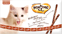 

Лакомство для кошек Мнямс, Лакомые палочки с говядиной и печенью / 701122