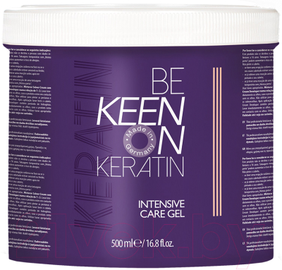 Гель для укладки волос KEEN Интенсивный уход с кератином фаза 1 (500мл)