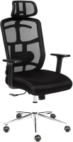 Кресло офисное Tetchair Mesh-6 (ткань, черный) - 