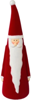 Фигура под елку Gasper Дед Мороз в бархатном костюме / 9019513-01 (красный)