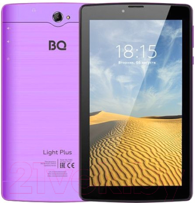 Планшет BQ BQ-7038G 3G Light Plus (фиолетовый)